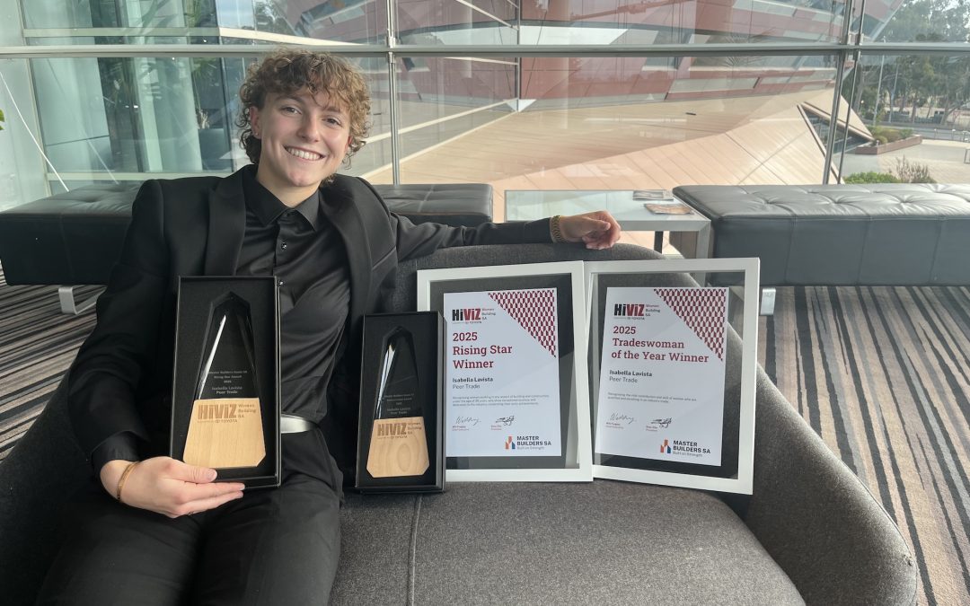 PEER Apprentice and Ambassador Isabella Lavista Wins Big at HiViZ Women Building SA Luncheon